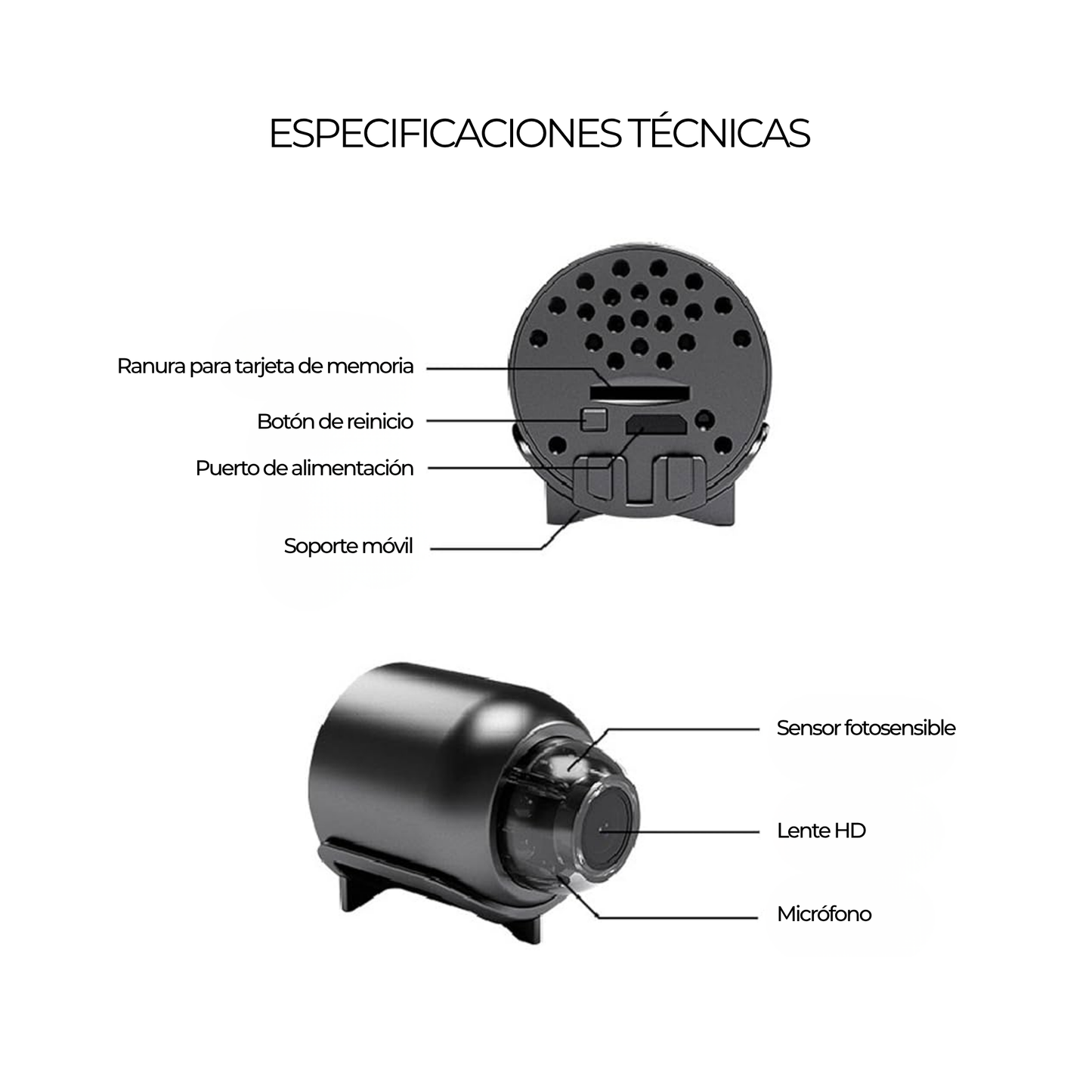 Mini Cámara Wifi